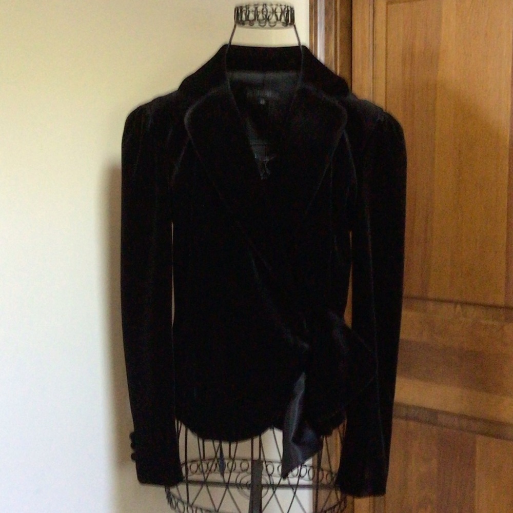 Ghost Silk velvet jacket, size 55/Small